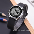 New Trendy Kids LED Watch Luxury Alarm Chronograph Light Watch Fashion Waterproof Calendar Hour Clock Soft Silicon Digital Watch